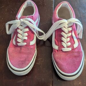 Vans Kids Pink Sneakers Size 1.5